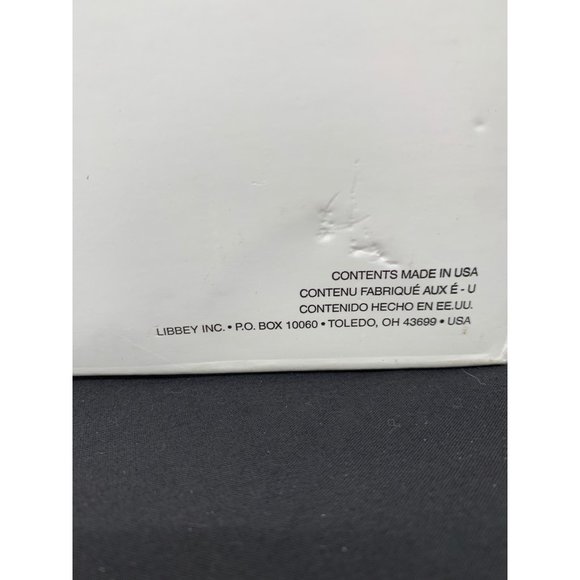 Libby "Snow" 15 Oz Coolers 4pc set Red Snowflakes - Picture 5 of 7